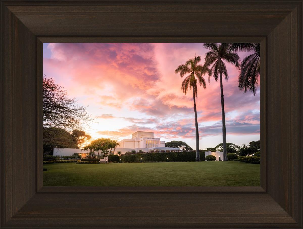 Laie Sunset Panorama