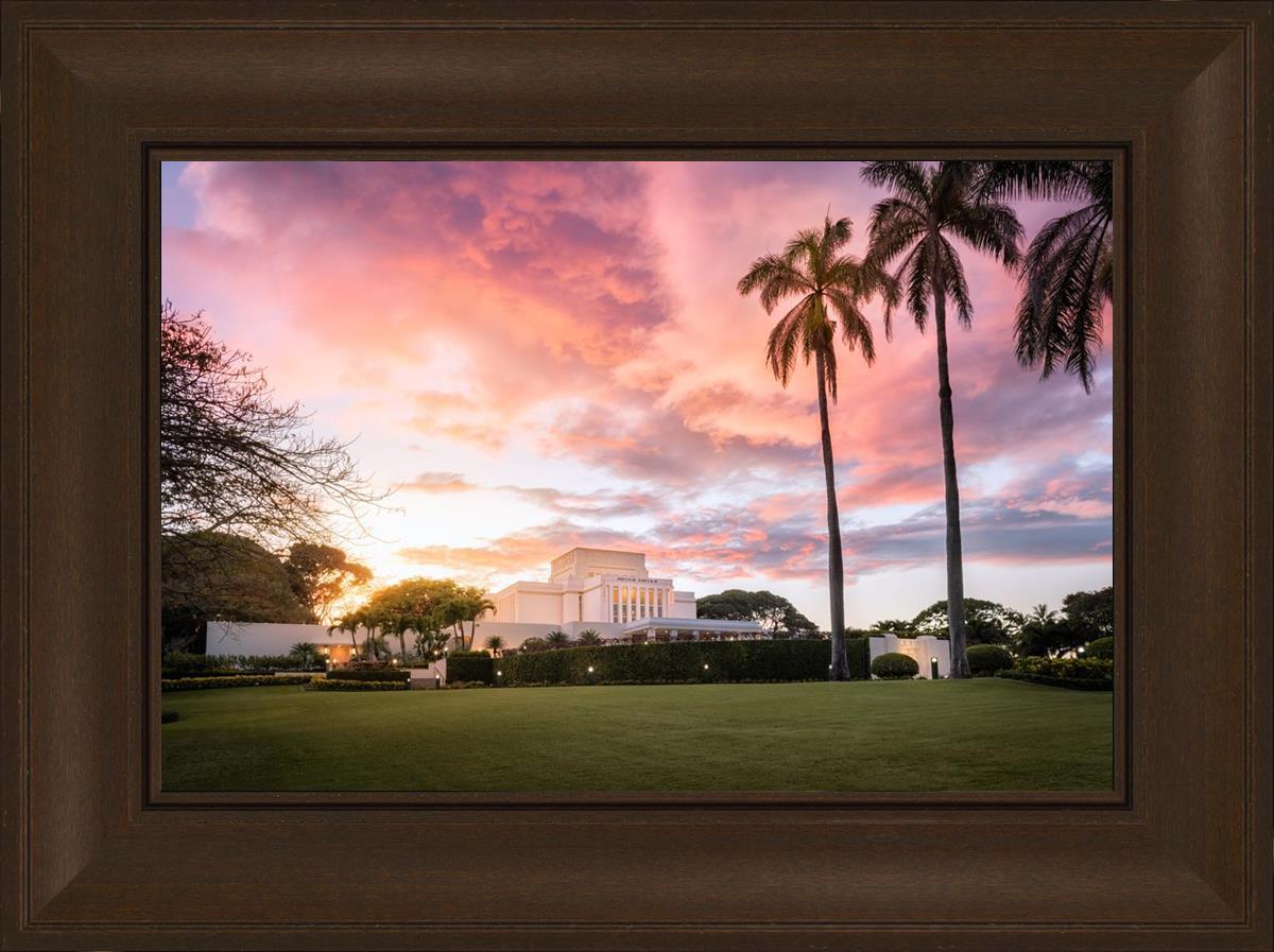 Laie Sunset Panorama