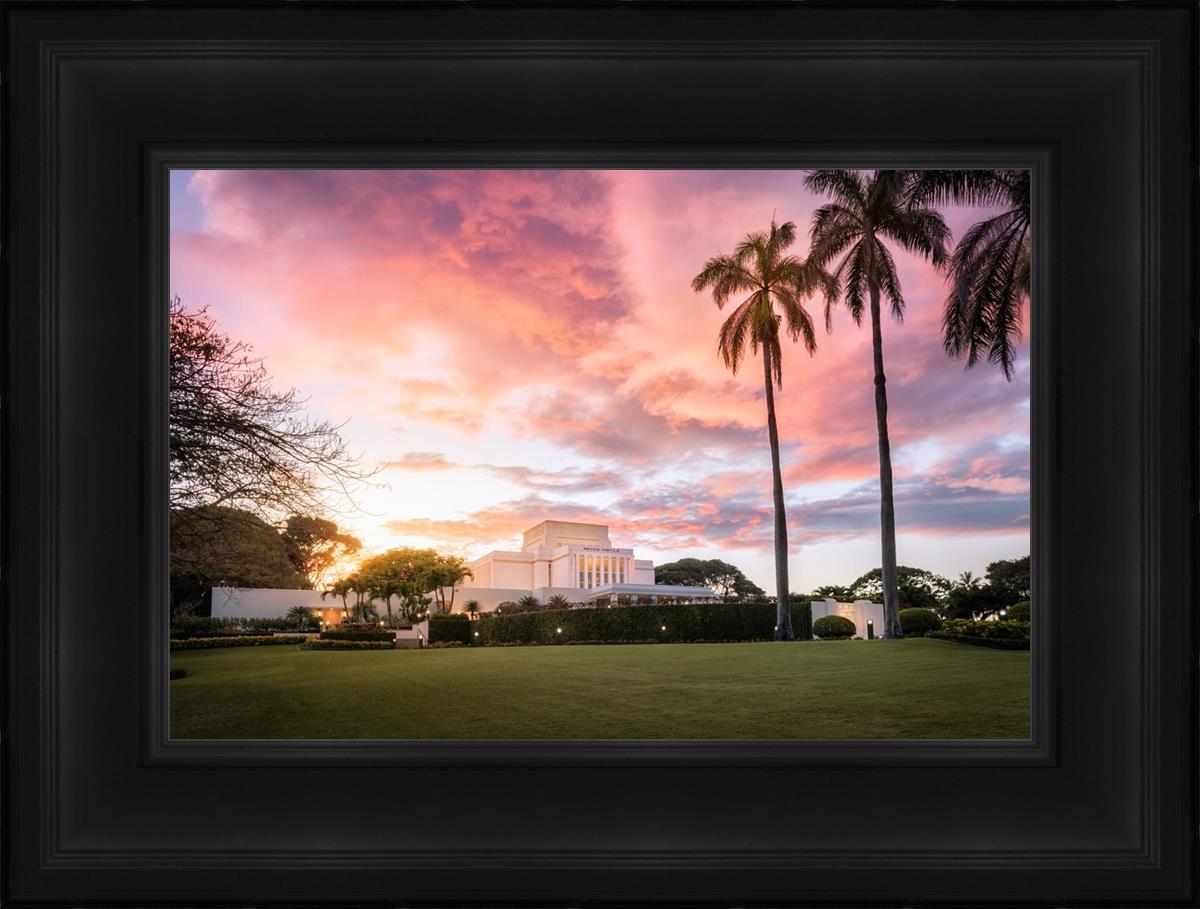 Laie Sunset Panorama