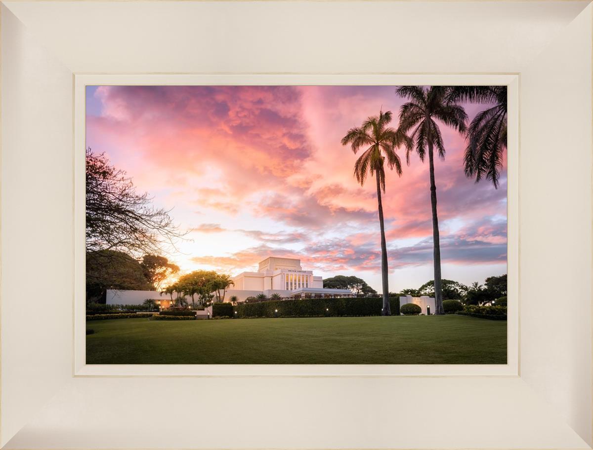 Laie Sunset Panorama