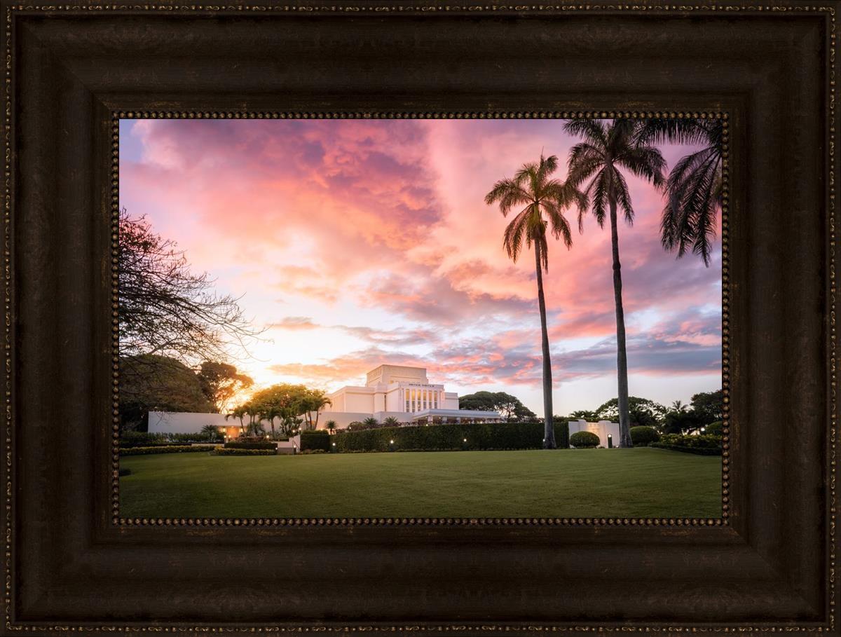 Laie Sunset Panorama