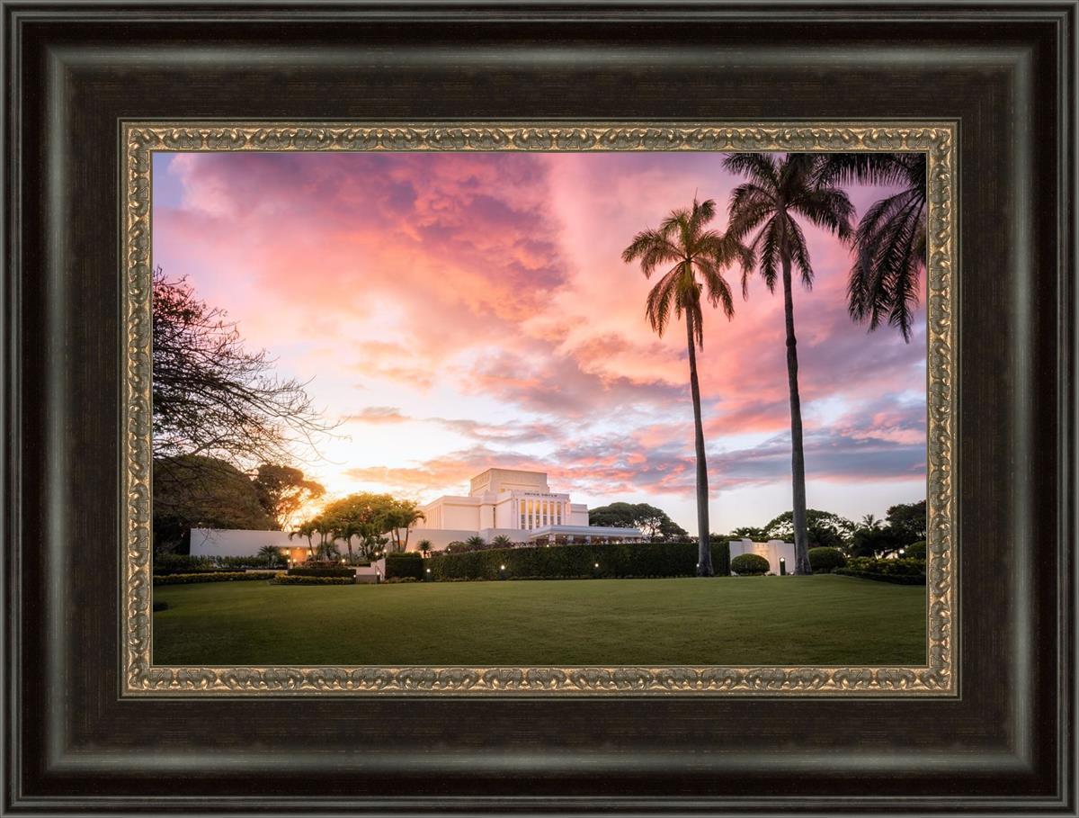 Laie Sunset Panorama