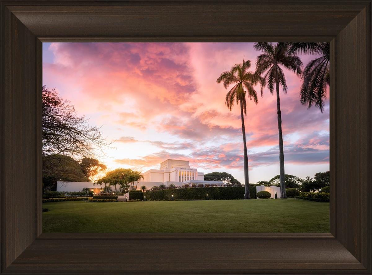Laie Sunset Panorama
