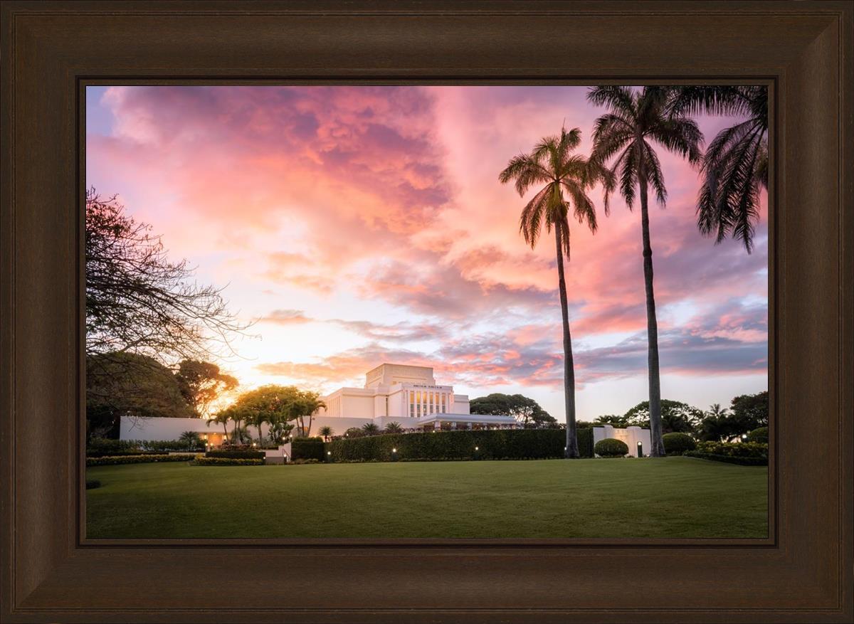 Laie Sunset Panorama
