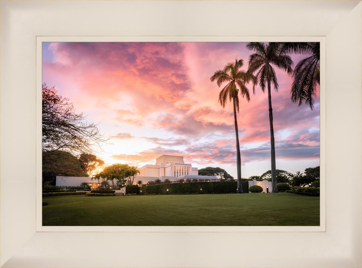 Laie Sunset Panorama