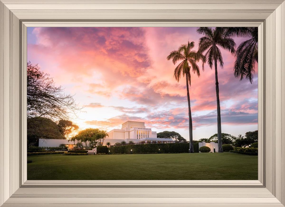 Laie Sunset Panorama