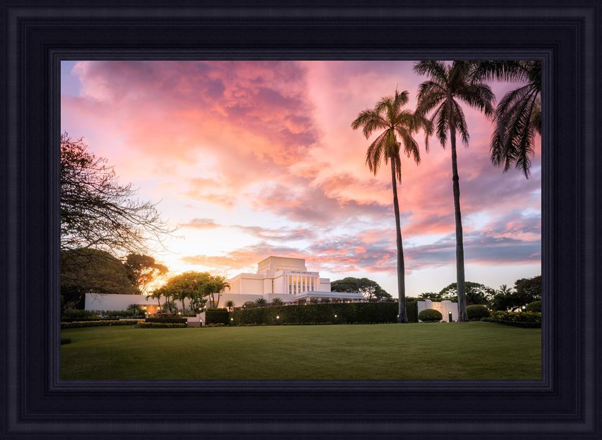 Laie Sunset Panorama
