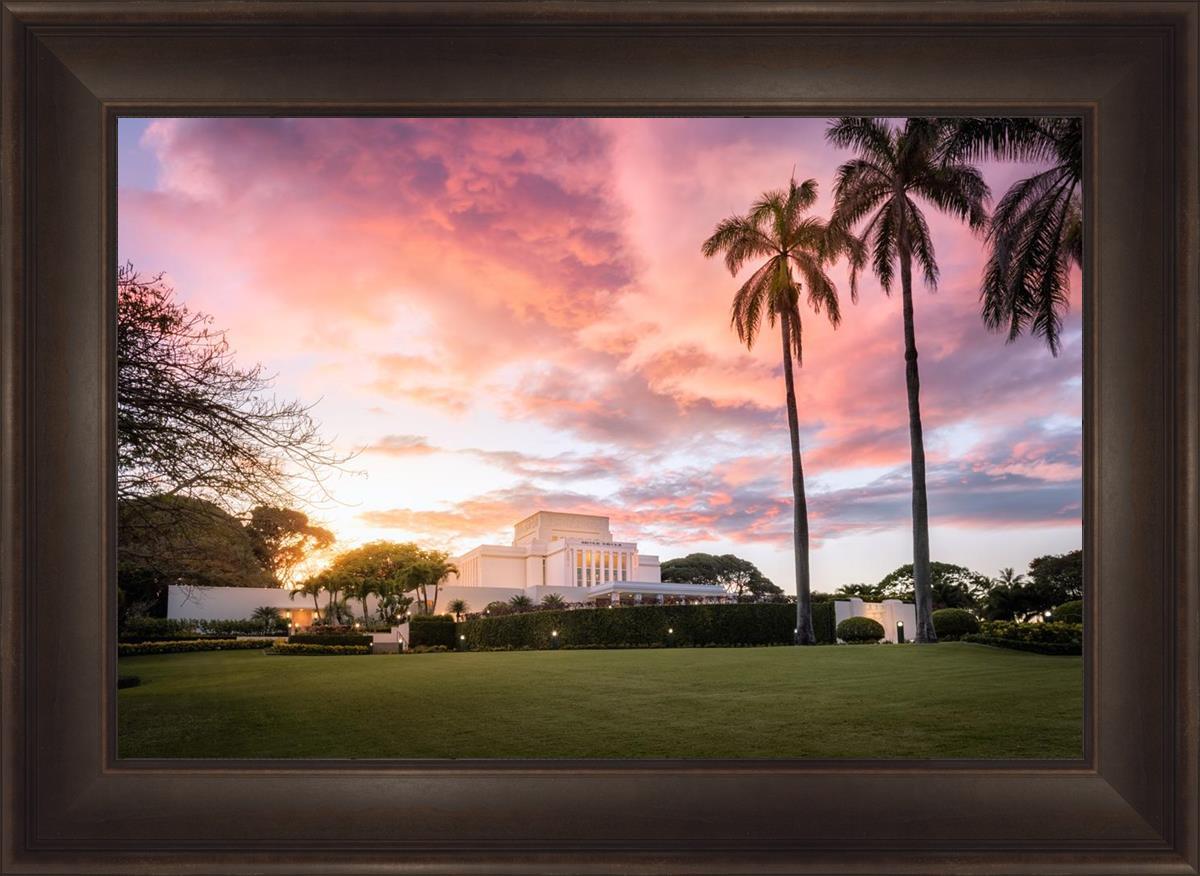 Laie Sunset Panorama