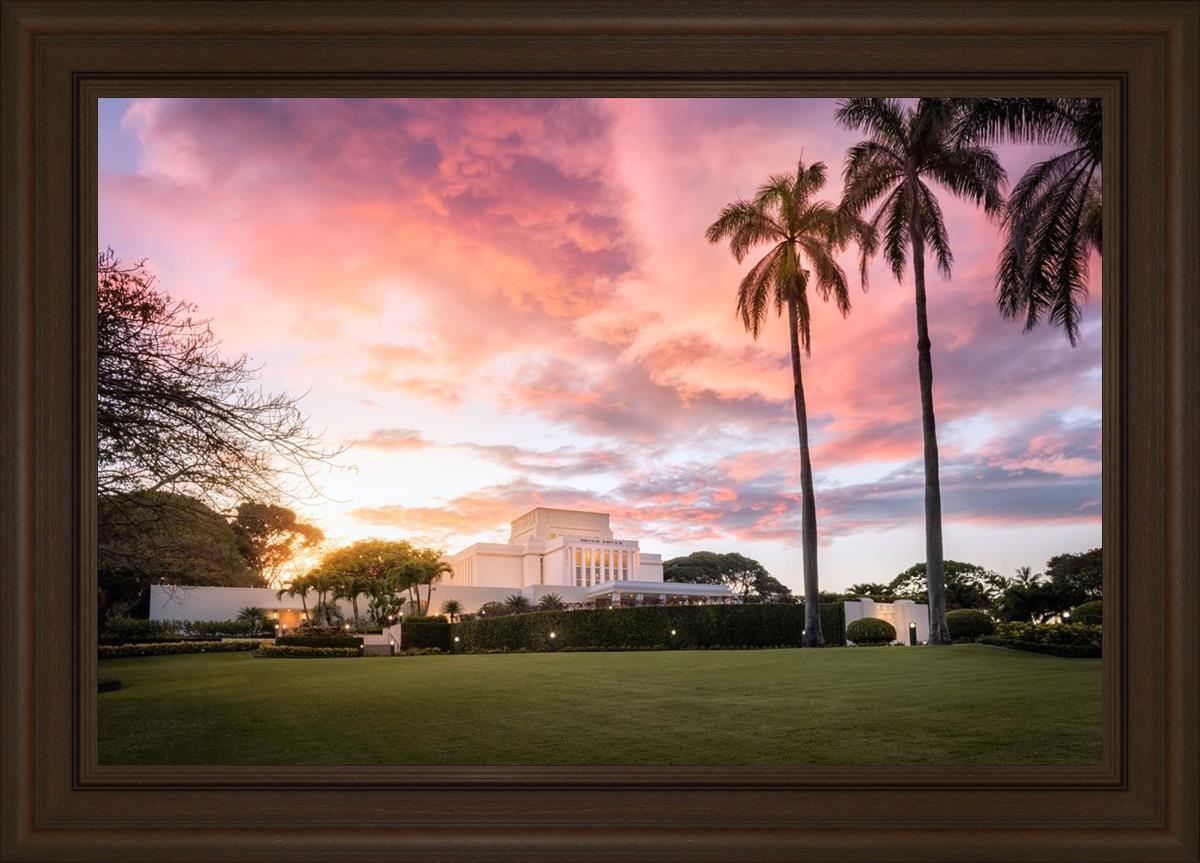 Laie Sunset Panorama