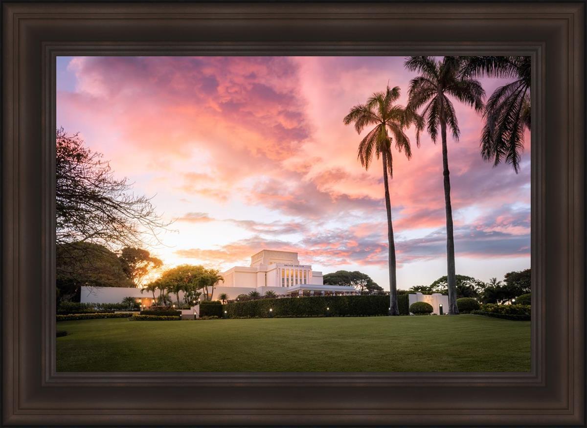 Laie Sunset Panorama