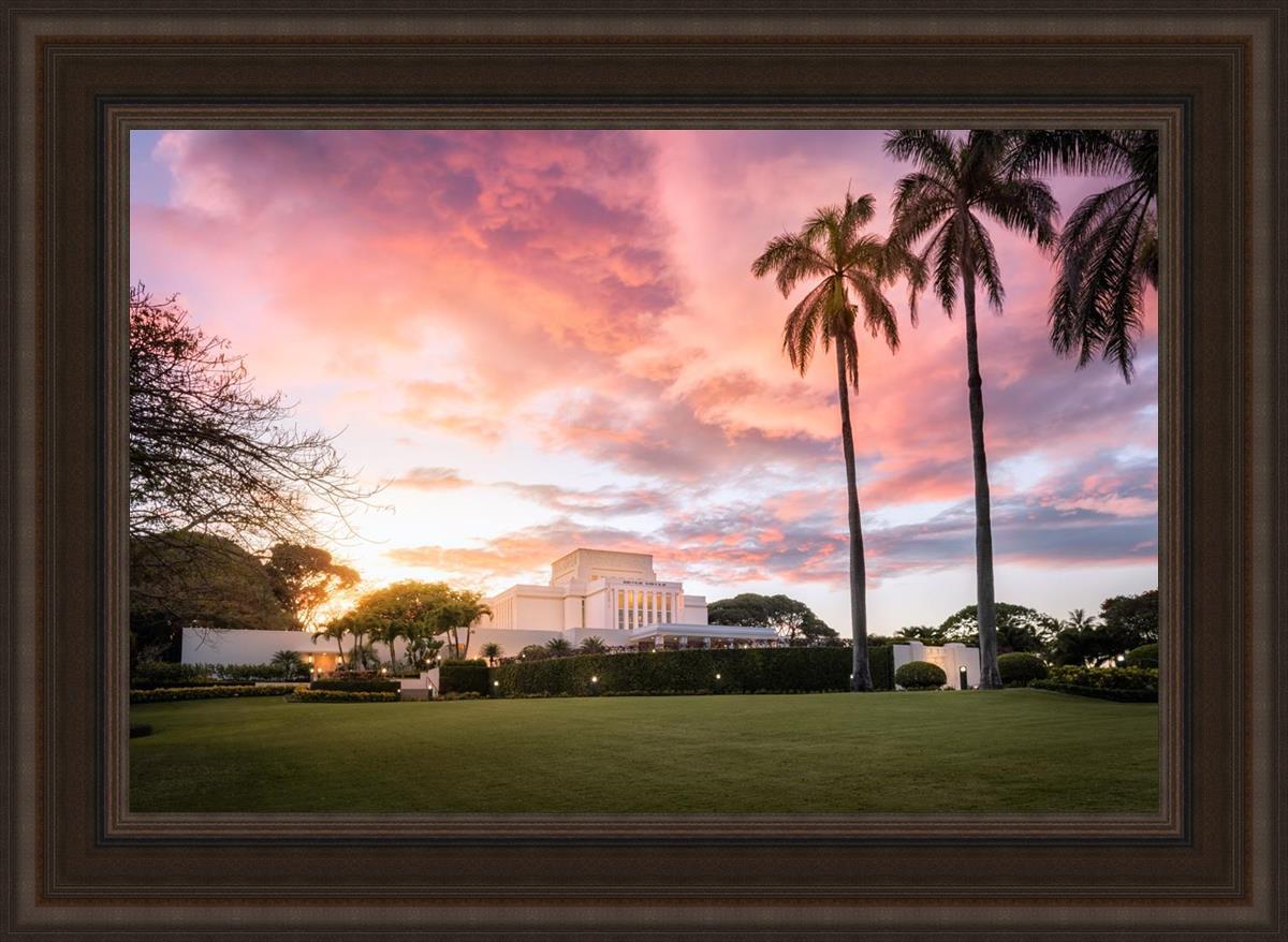 Laie Sunset Panorama