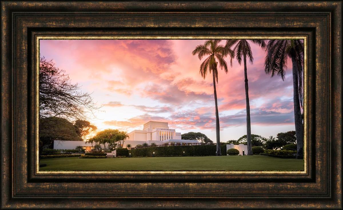 Laie Sunset Panorama