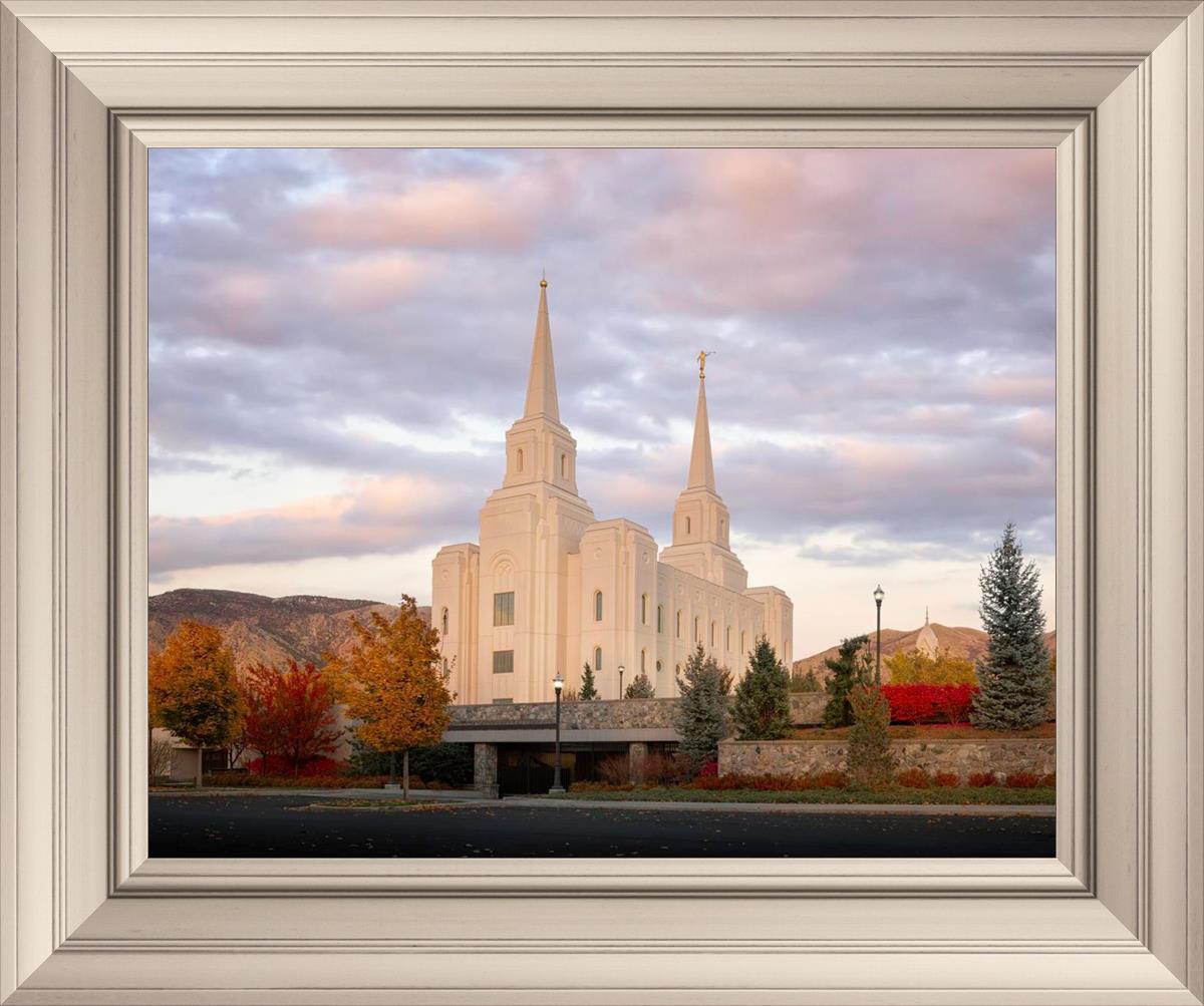 Brigham City Temple Seasons Change
