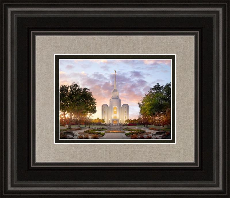 Brigham City Temple Autumn Panorama