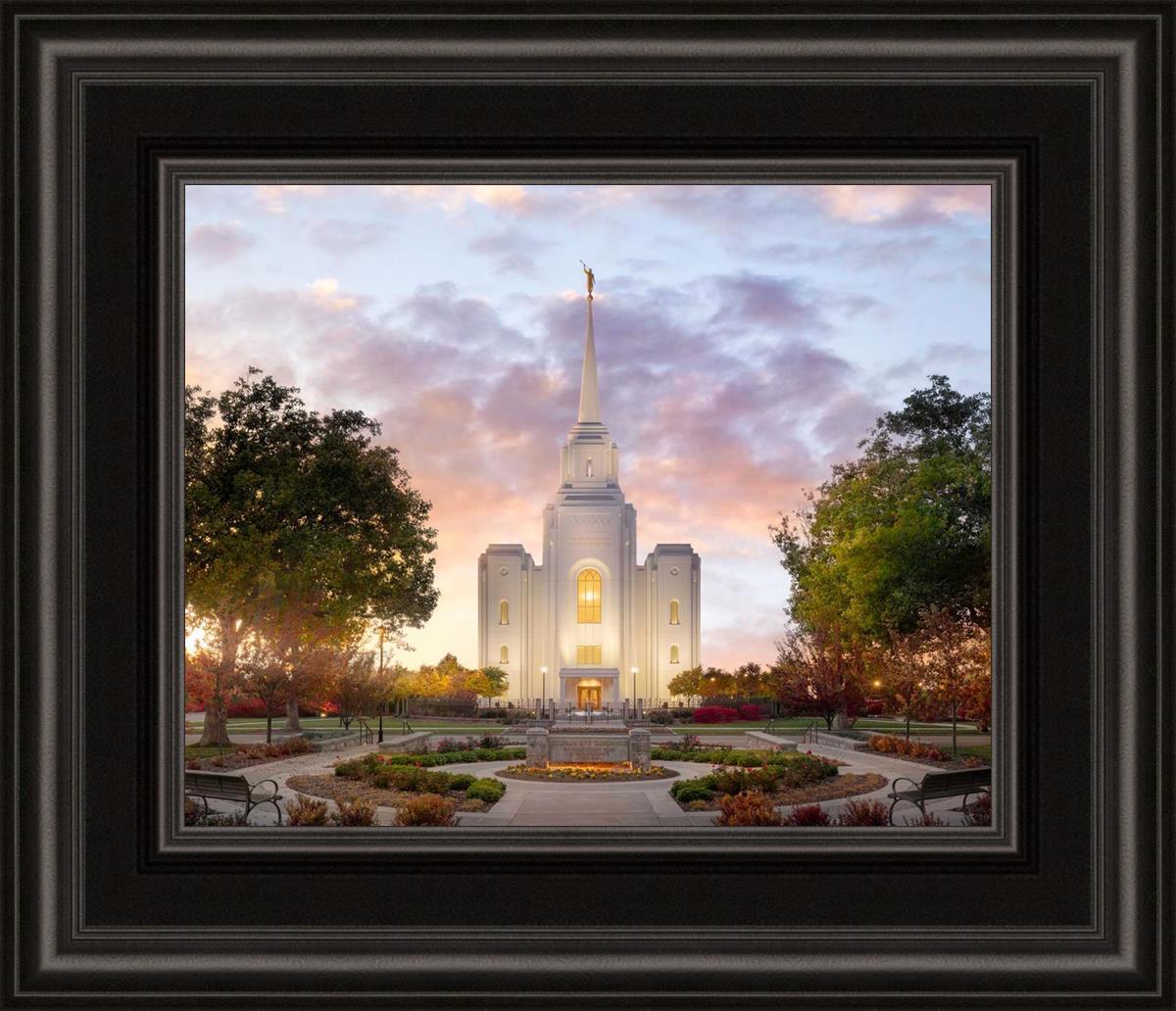 Brigham City Temple Autumn Panorama