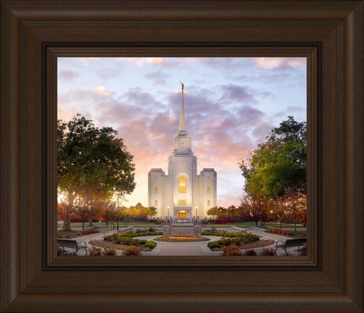 Brigham City Temple Autumn Panorama