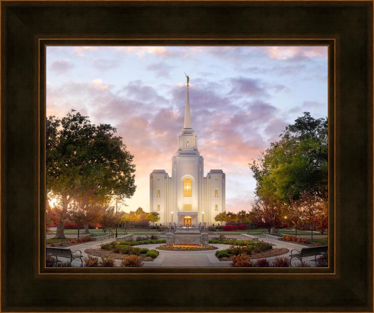 Brigham City Temple Autumn Panorama