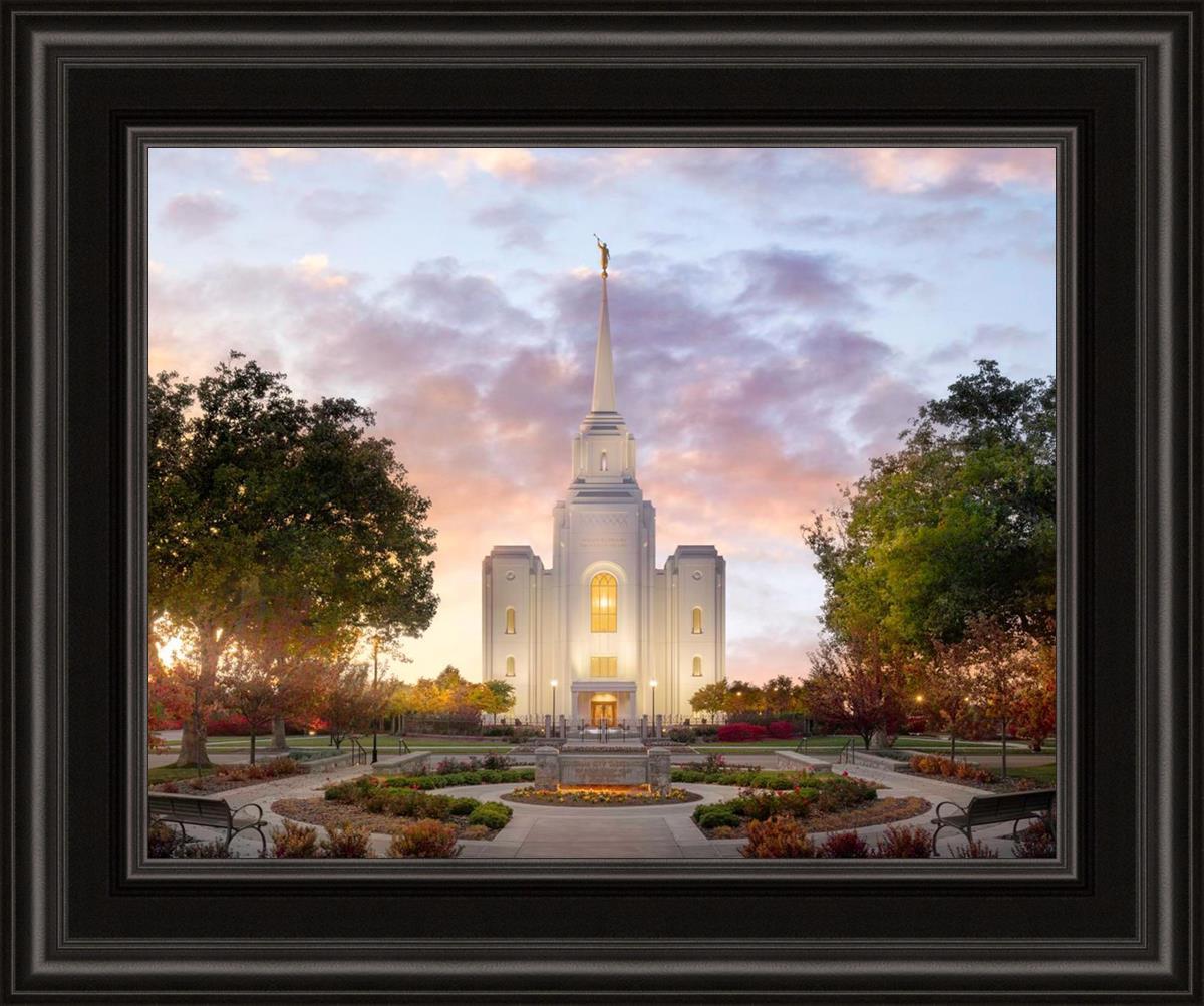 Brigham City Temple Autumn Panorama