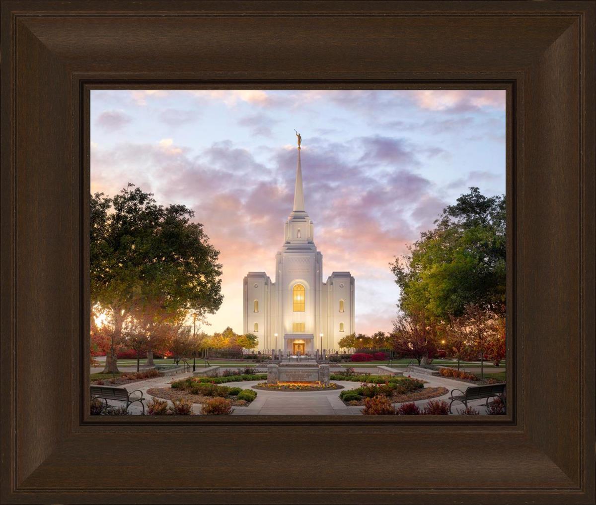 Brigham City Temple Autumn Panorama