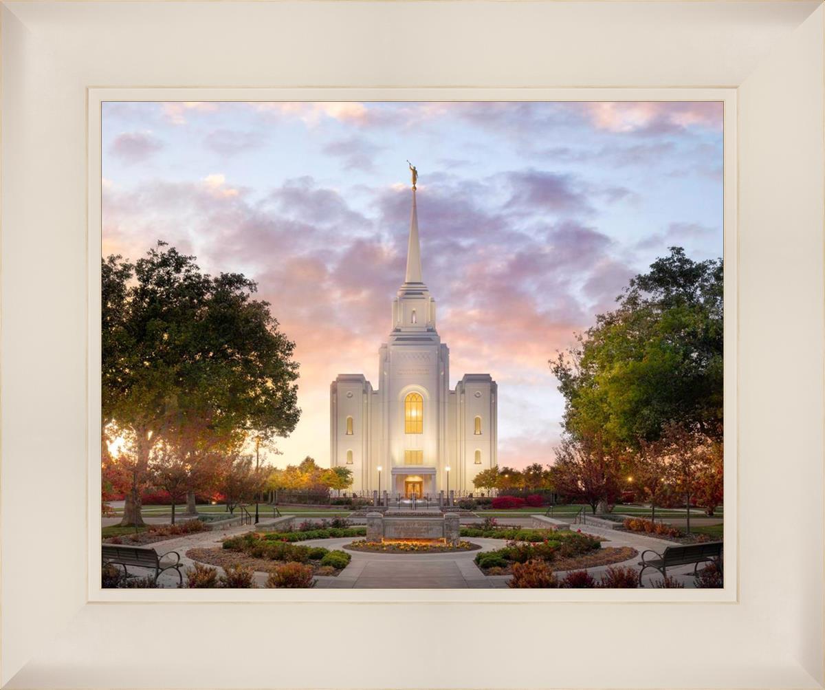 Brigham City Temple Autumn Panorama