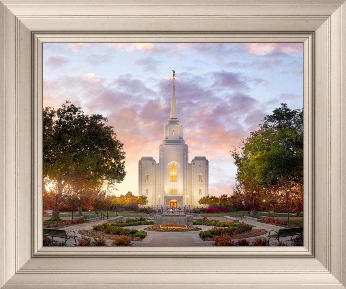 Brigham City Temple Autumn Panorama