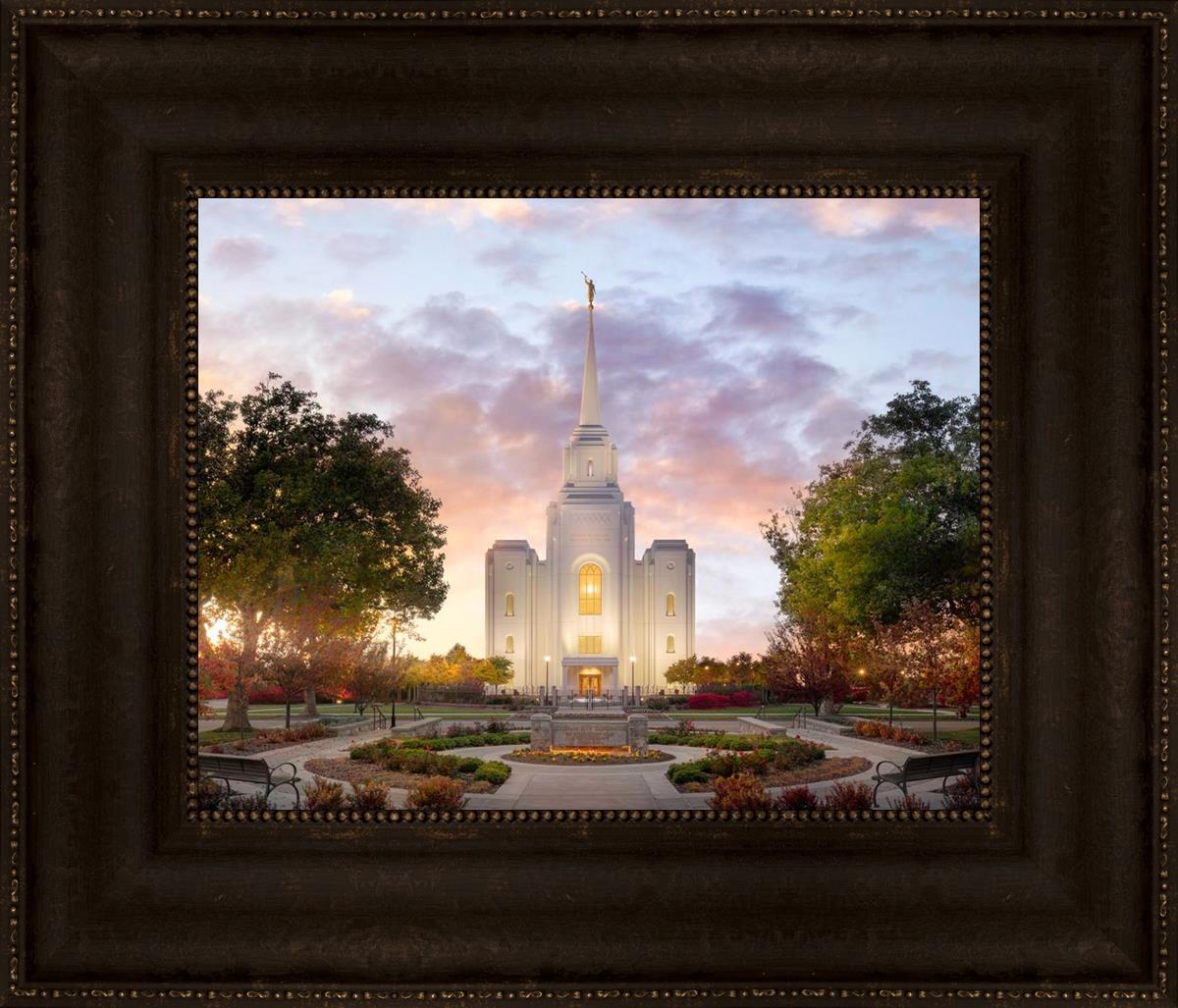 Brigham City Temple Autumn Panorama