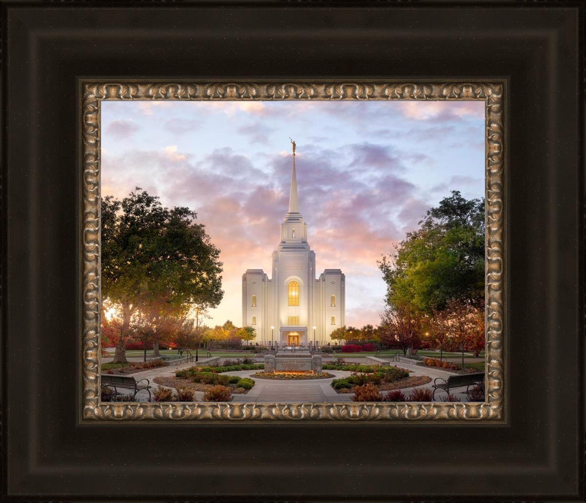 Brigham City Temple Autumn Panorama
