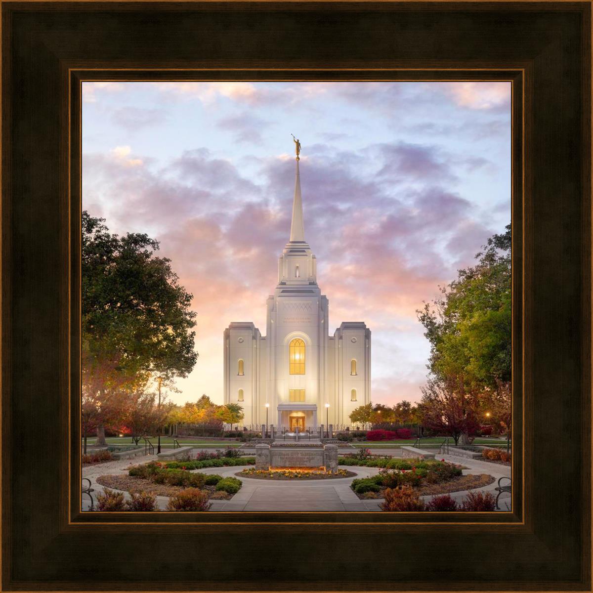 Brigham City Temple Autumn Panorama