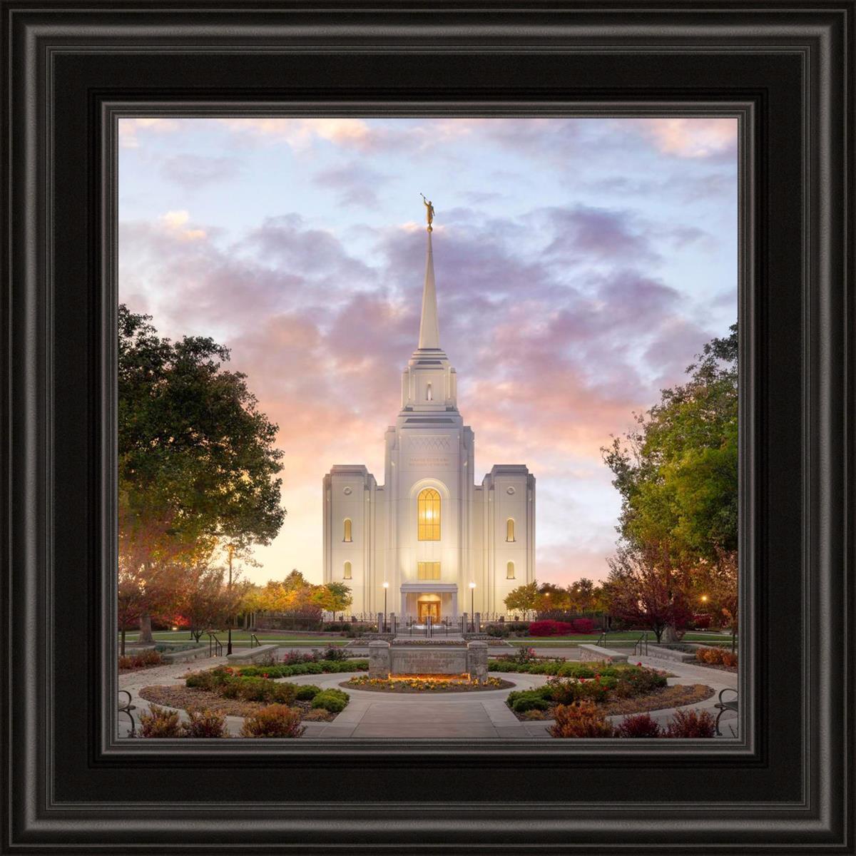 Brigham City Temple Autumn Panorama
