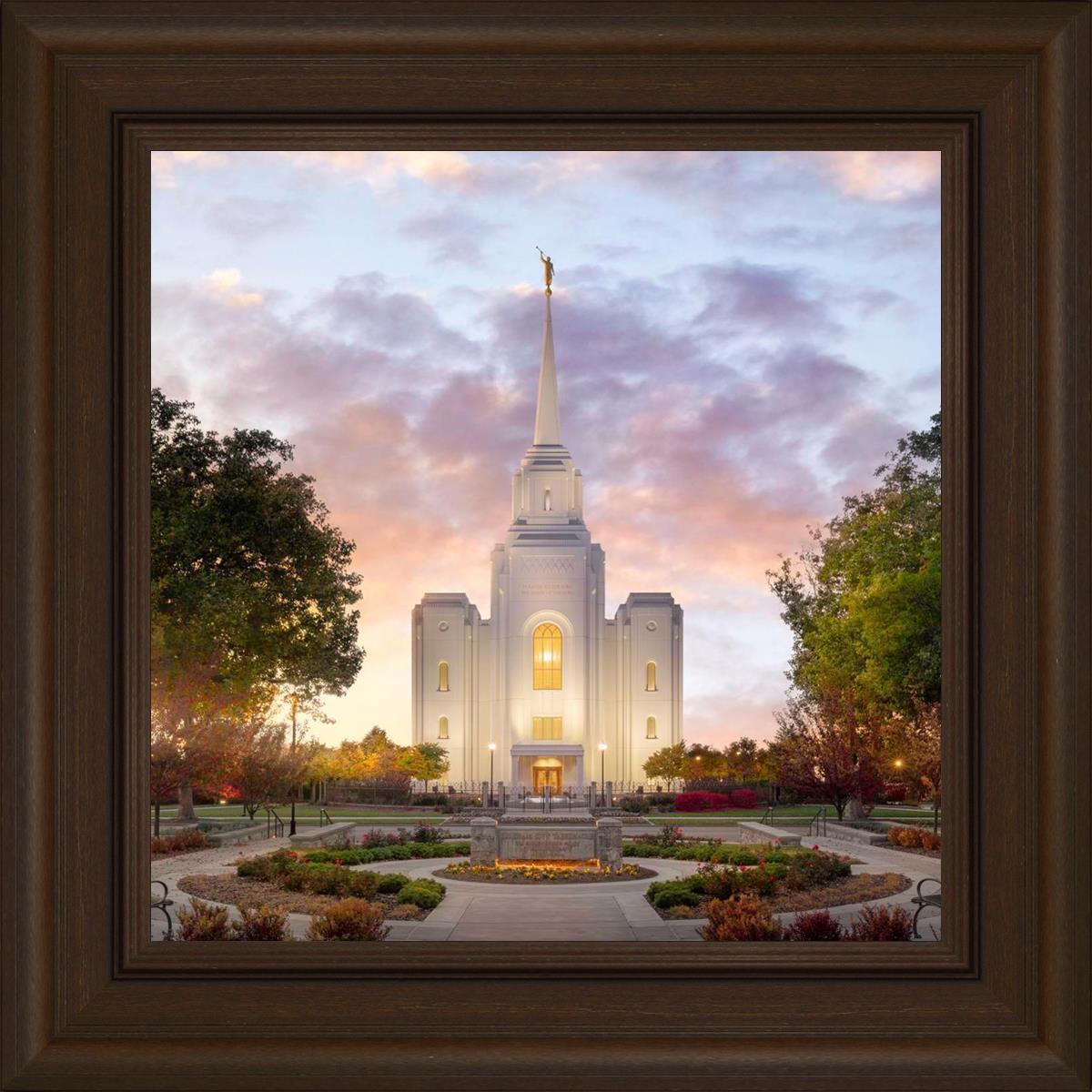 Brigham City Temple Autumn Panorama