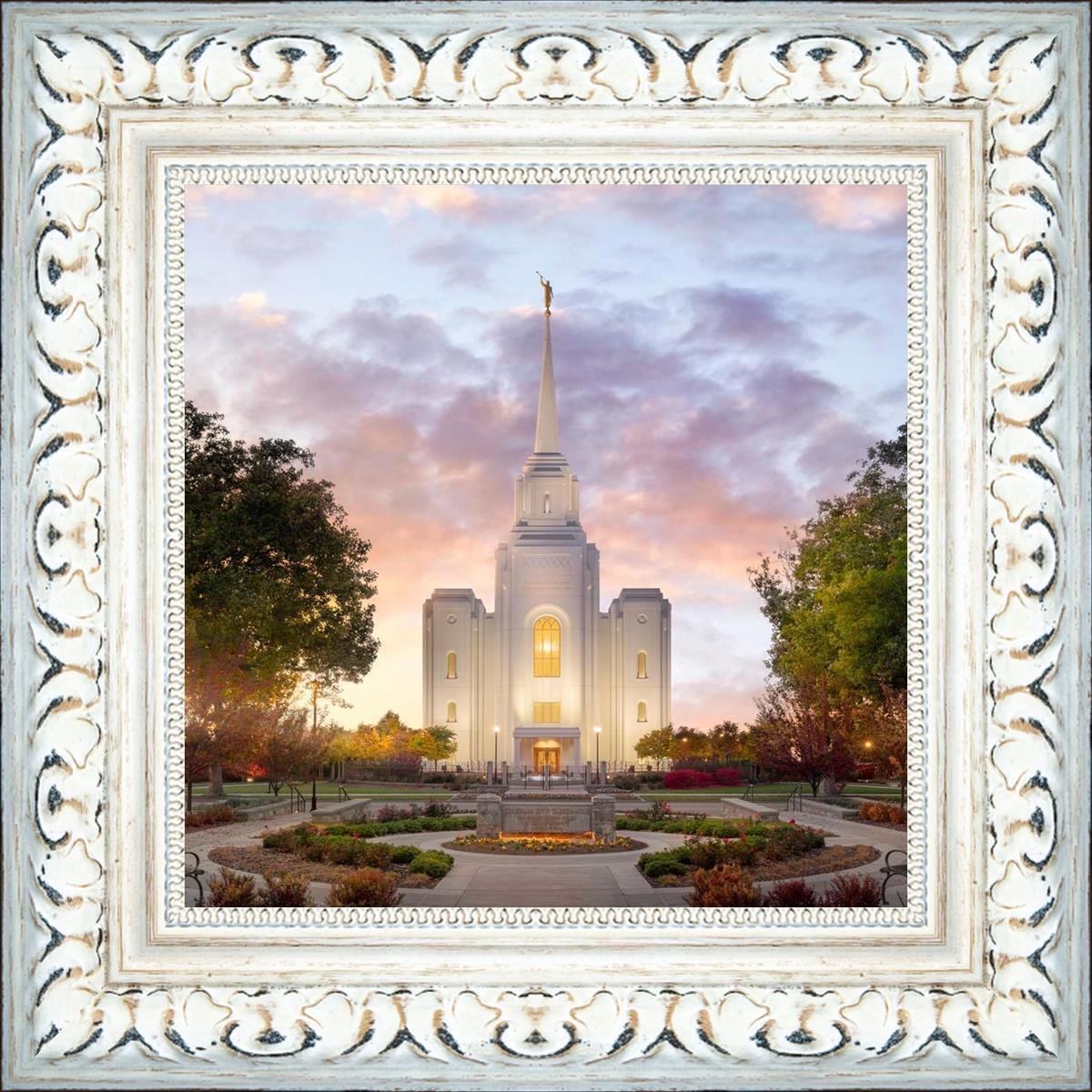 Brigham City Temple Autumn Panorama