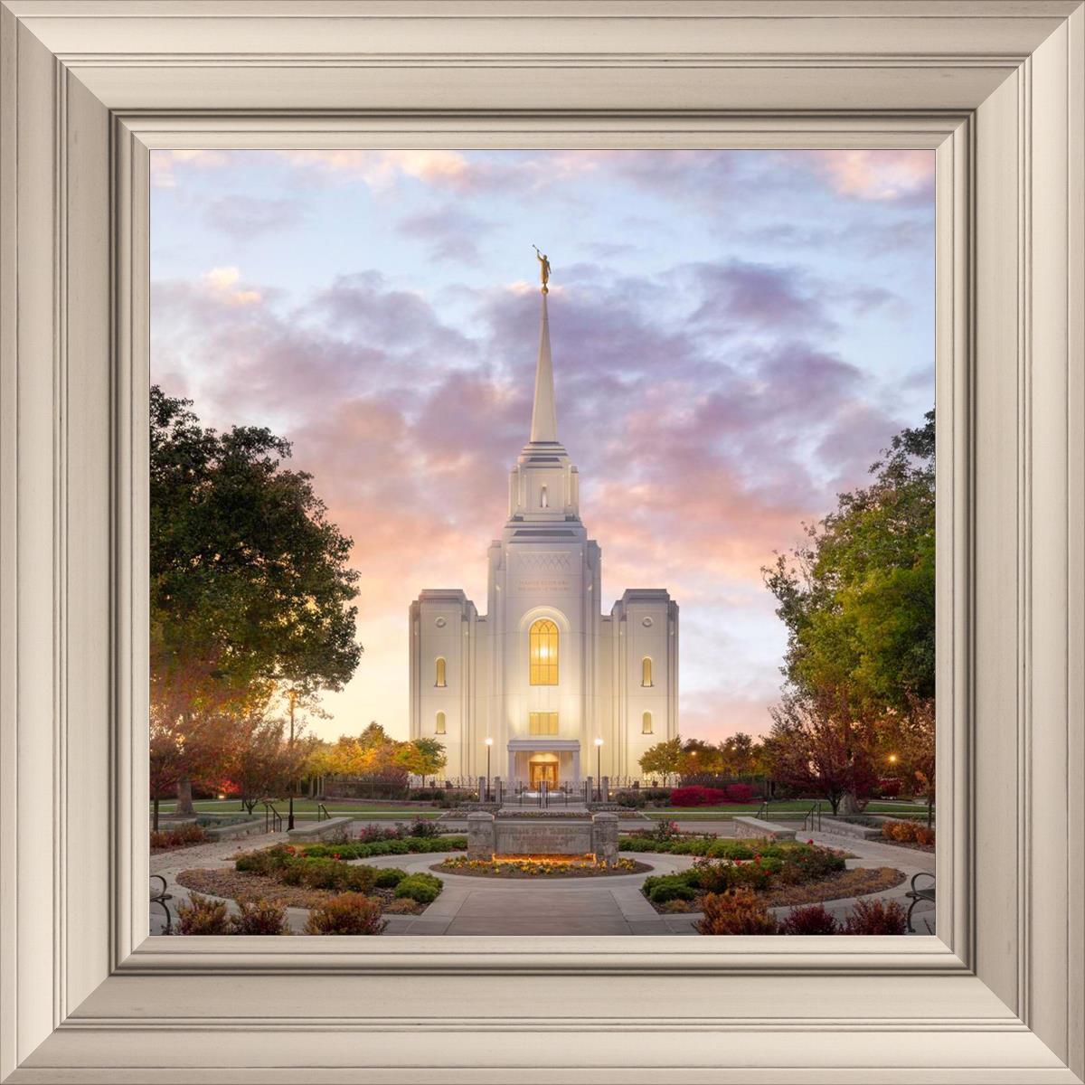 Brigham City Temple Autumn Panorama