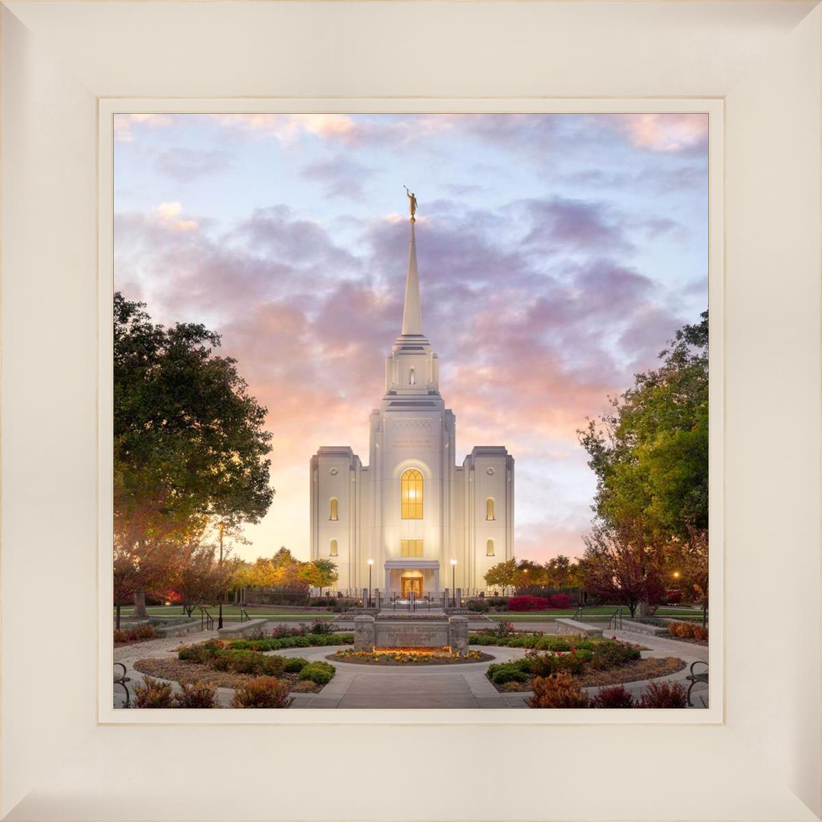 Brigham City Temple Autumn Panorama