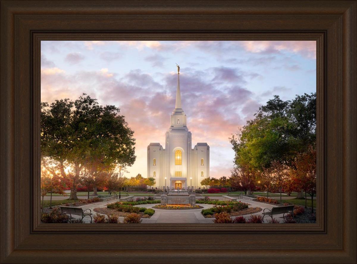 Brigham City Temple Autumn Panorama