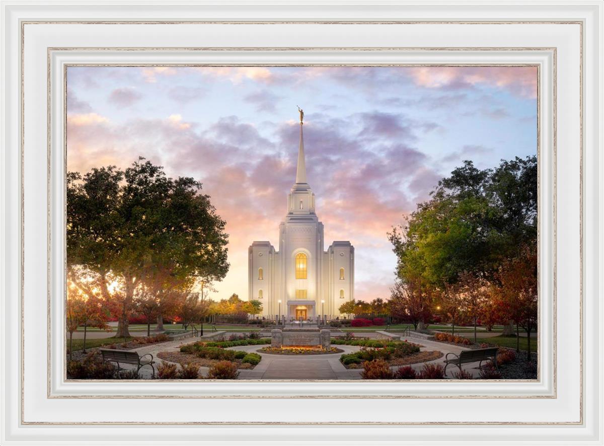 Brigham City Temple Autumn Panorama