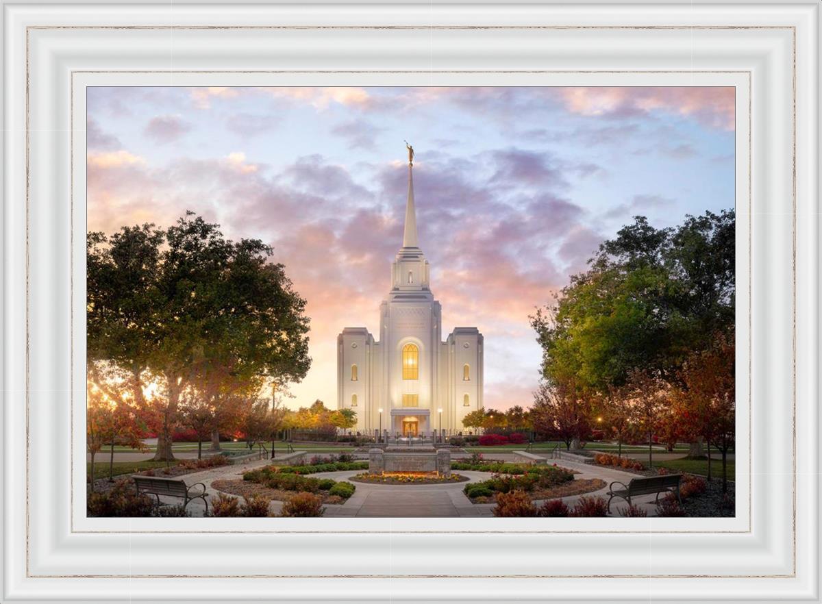 Brigham City Temple Autumn Panorama