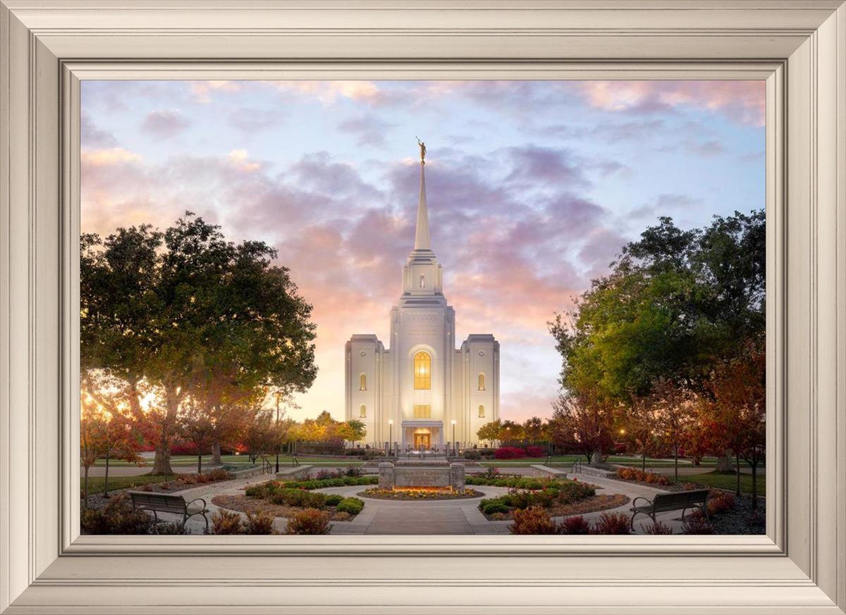 Brigham City Temple Autumn Panorama