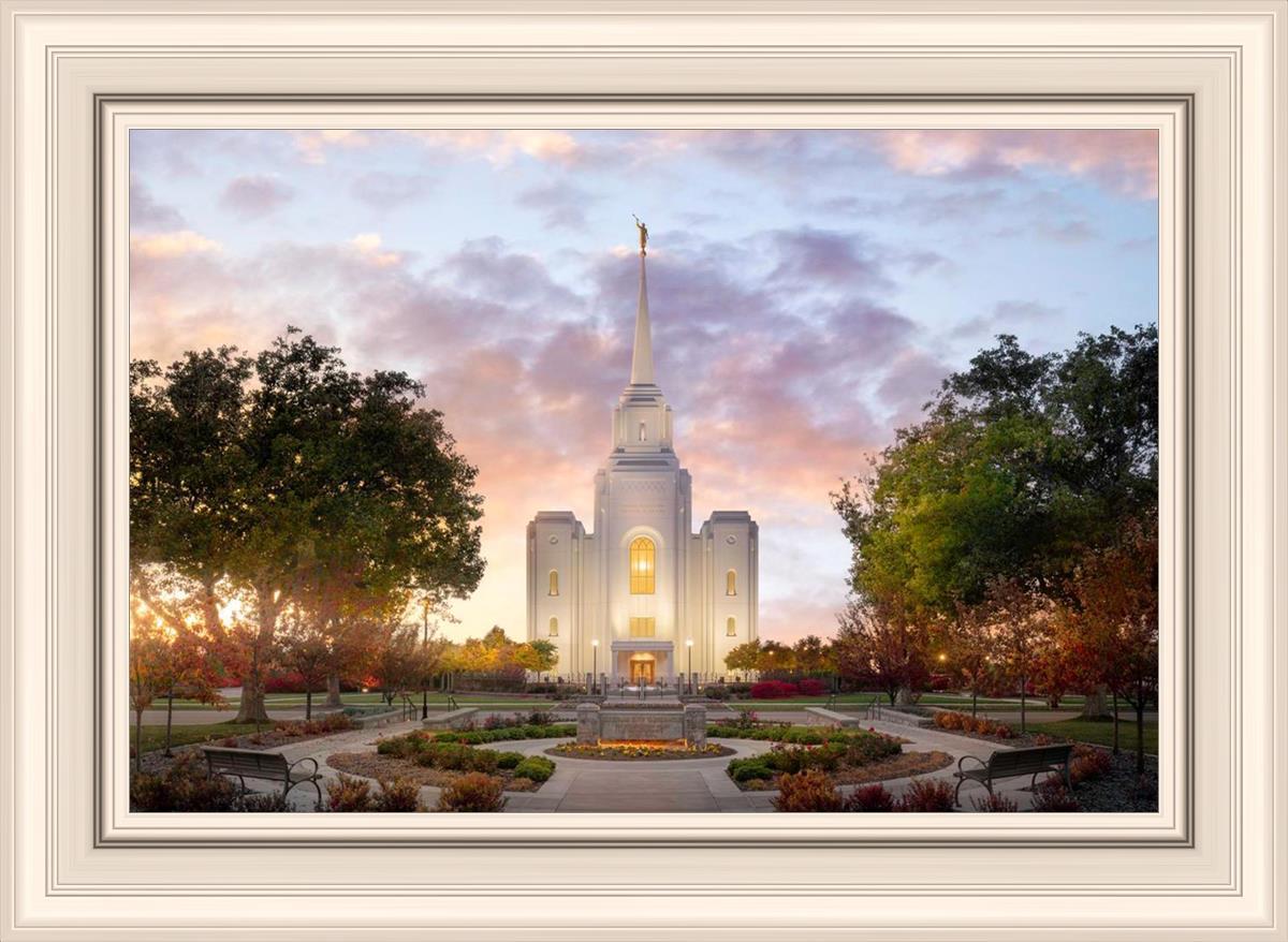 Brigham City Temple Autumn Panorama