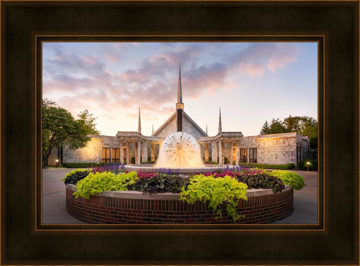 Chicago Temple Eventide