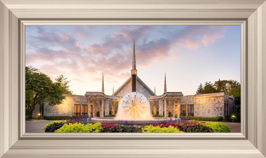 Chicago Temple Eventide