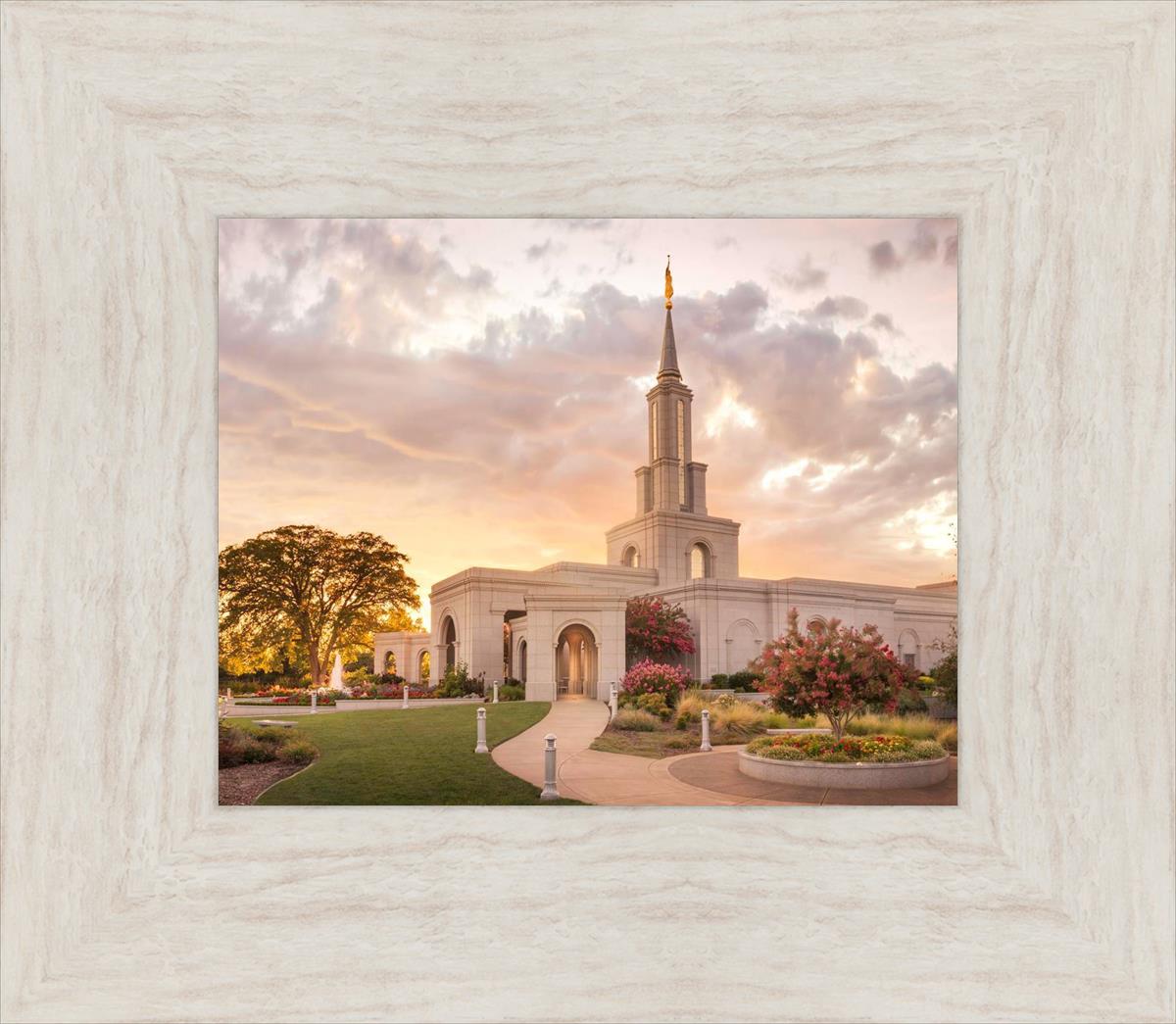 Sacramento Temple Sunset Panorama