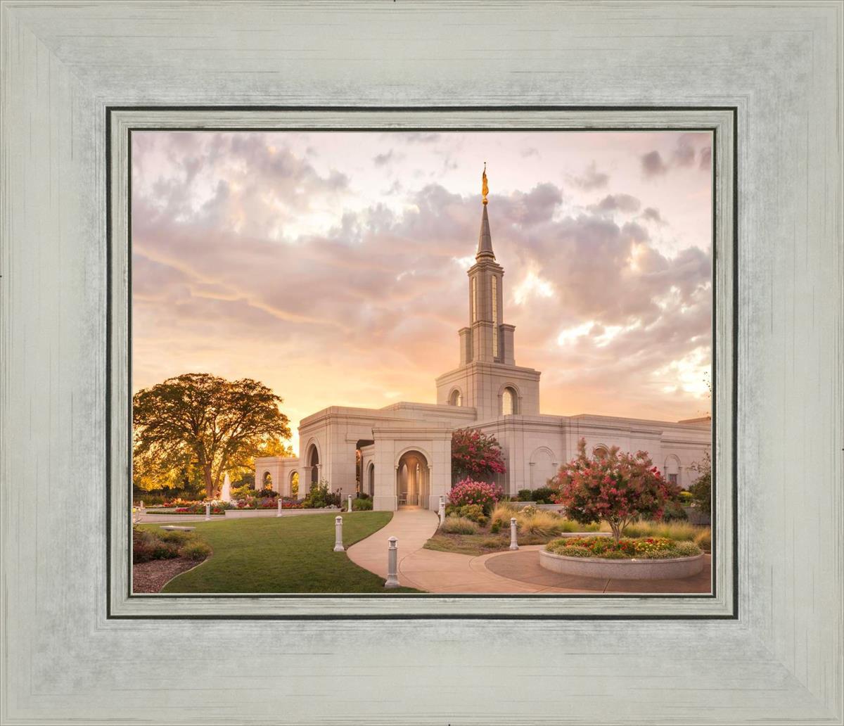 Sacramento Temple Sunset Panorama