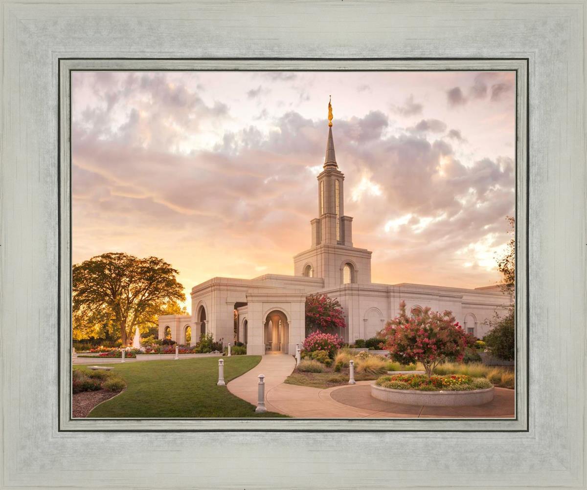 Sacramento Temple Sunset Panorama