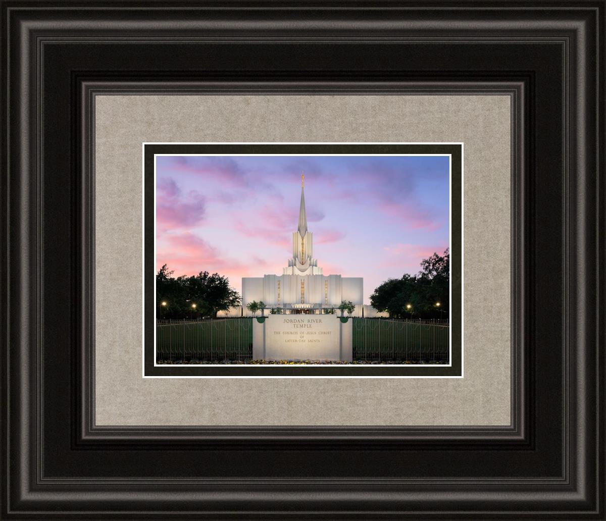Jordan River Temple Eventide