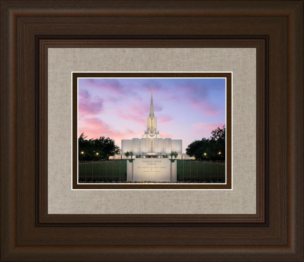 Jordan River Temple Eventide