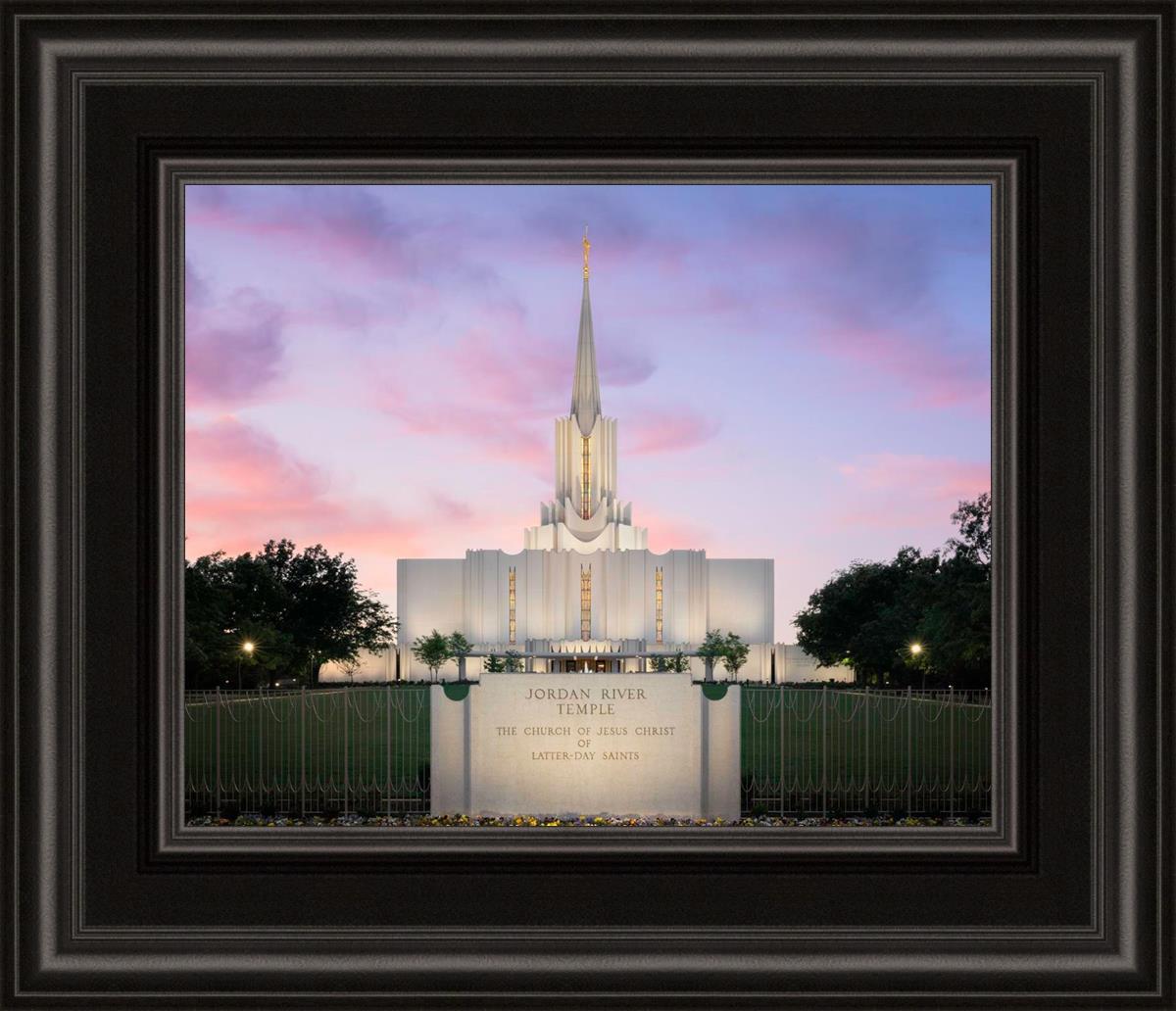Jordan River Temple Eventide