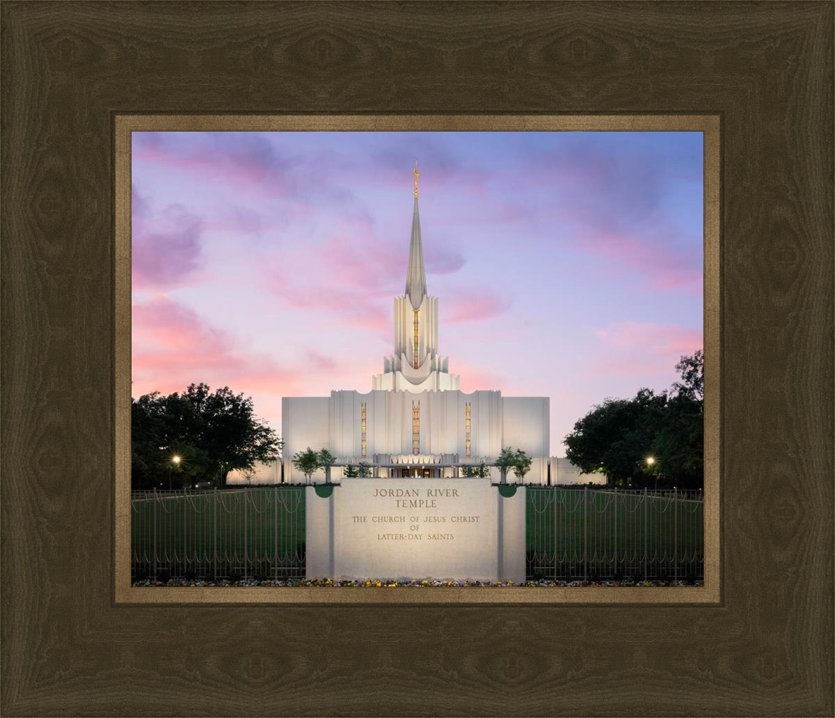 Jordan River Temple Eventide