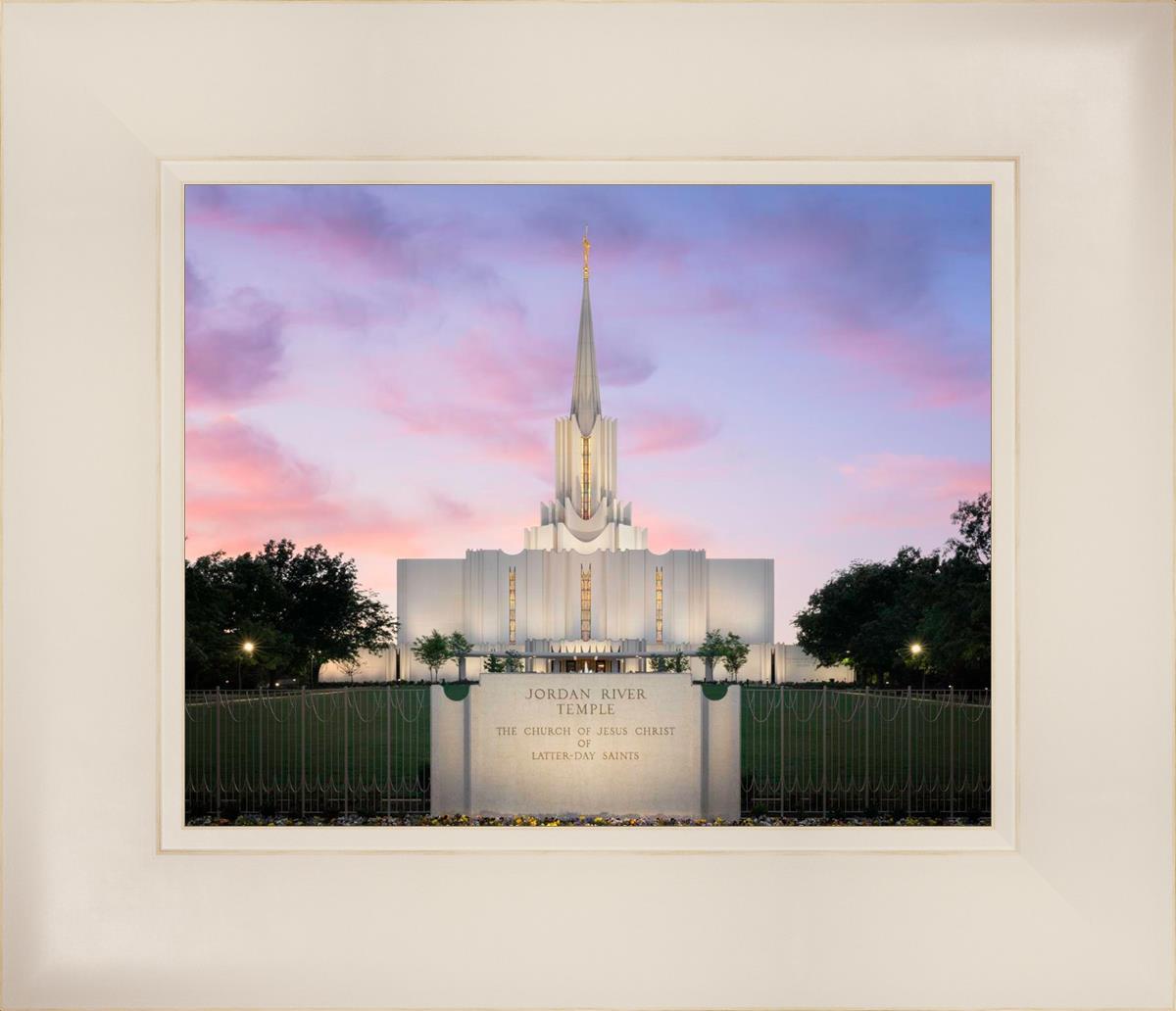 Jordan River Temple Eventide