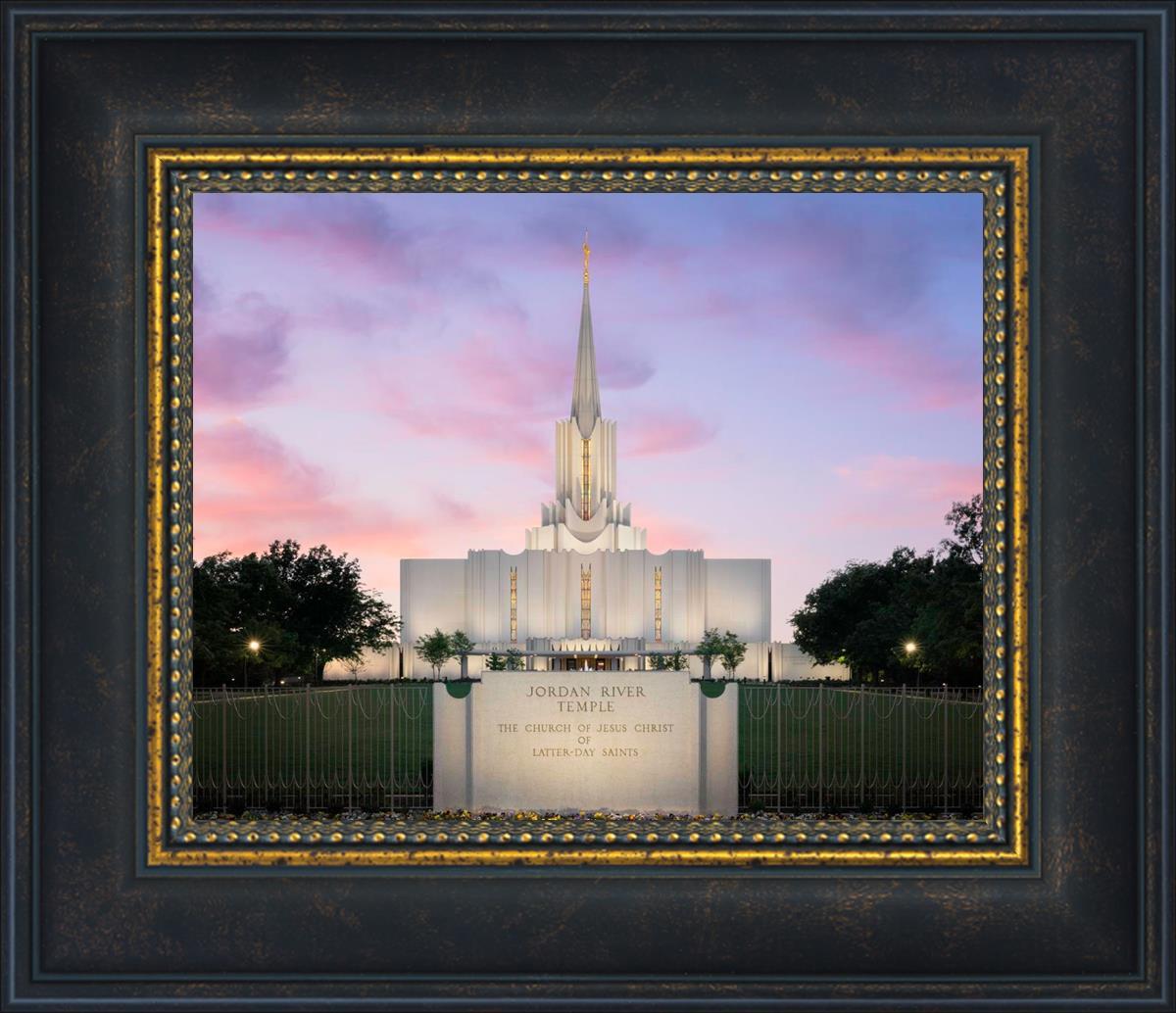 Jordan River Temple Eventide