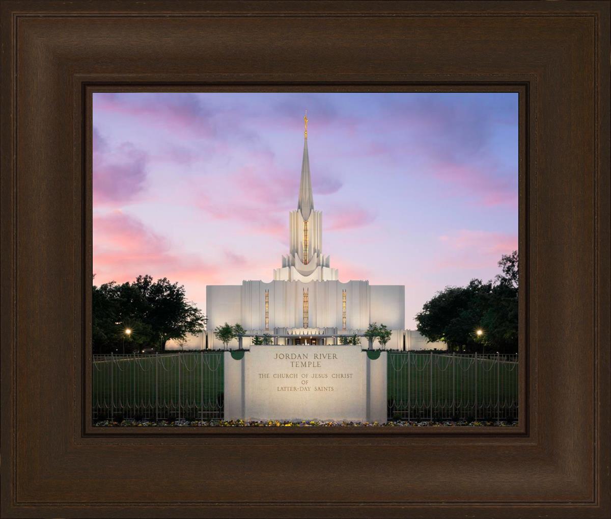 Jordan River Temple Eventide